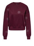 Only Felpa Donna 15333887 - Bordeaux