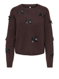 Only Pullover Onlnoelle Donna 15342560 Chocolate Torte - Marrone
