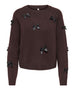 only pullover onlnoelle donna 15342560 chocolate torte marrone 162661414
