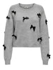 only pullover onlnoelle donna 15342560 light grey melange grigio 160327883