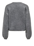 Only Pullover Onl Donna 15343634 Medium Grey Melange - Grigio