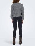 Only Pullover Onl Donna 15343634 Medium Grey Melange - Grigio