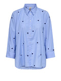 Only Camicia Casual Onlnew Lina Grace Donna 15344336 - Blu
