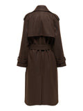 Only Cappotto Donna 15344734 Chocolate Brown - Marrone