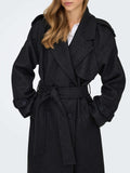 Only Cappotto Donna 15344734 Dark Grey Melange - Grigio