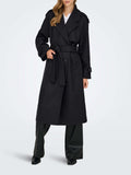 Only Cappotto Donna 15344734 Dark Grey Melange - Grigio