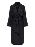 Only Cappotto Donna 15344734 Dark Grey Melange - Grigio