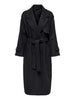 only cappotto donna 15344734 dark grey melange grigio 161048978