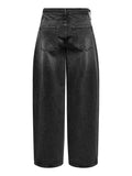 Only Jeans Straight Donna 15347094 Washed Black - Nero