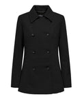 Only Cappotto Onlblake Peacoat Donna 15349215 Black - Nero