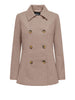 only cappotto onlblake peacoat donna 15349215 mocha meringue beige 163950107