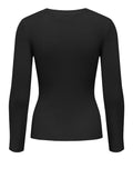 Only Pullover Donna 15350822 Black Silver Bling - Nero