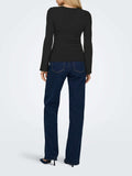 Only Pullover Donna 15350822 Black Silver Bling - Nero