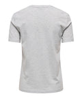 Only T-shirt Donna 15353246 Light Grey Melange Cat Good fe - Grigio