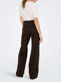 Only Pantalone Straight Onlmadison Donna 15355777 Chicory Coffee - Marrone