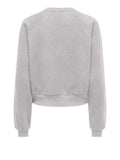 Only Felpa Onljett Donna 15355912 Light Grey Melange - Grigio