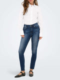 Only Camicia Classica Onlebie Donna 15357905 Bright White - Bianco