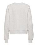 Only Felpa Onlbila Donna 15363143 Light Grey Melange - Grigio