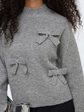 Only Pullover Donna 15366920 Medium Grey Melange - Grigio