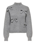 Only Pullover Donna 15366920 Medium Grey Melange - Grigio