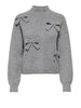 only pullover donna 15366920 medium grey melange grigio 162968769