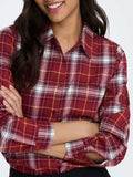Only Camicia Casual Onlwren Check Donna 15368629 Multicolor - Multicolore