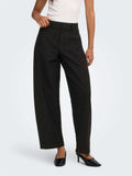 Only Pantalone Carrot Donna 15371522 Black - Nero