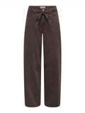Only Pantalone Straight Onlgianna Silla Donna 15372521 Coffee Bean - Marrone