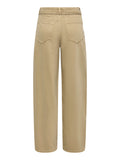 Only Pantalone Straight Onlgianna Silla Donna 15372521 Crockery - Beige