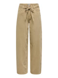 Only Pantalone Straight Onlgianna Silla Donna 15372521 Crockery - Beige