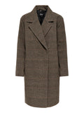 Only Cappotto Onllulu Check Donna 15373261 Fungi - Beige