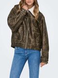 Only Bomber Donna 15373704 Chocolate Martini - Marrone