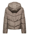 Only Giubbino Onlclair Puffer Donna 15373797 Walnut - Marrone