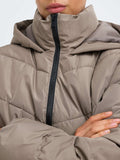 Only Giubbino Onlclair Puffer Donna 15373797 Walnut - Marrone
