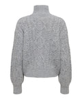 Only Pullover Donna 15375336 Medium Grey Melange - Grigio