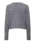 Only Pullover Donna 15375416 Dark Grey Melange - Grigio