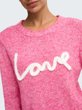 Only Pullover Donna 15375416 Fuchsia Red - Fuxia