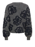 Only Pullover Donna 15375497 Dark Grey Melange - Grigio