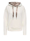 Only Felpa Cappuccio Onlscarlet Donna 15375646 Cloud Dancer - Bianco