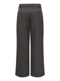 Only Pantalone Straight Donna 15376123 Dark Grey Melange - Grigio