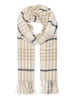 only sciarpa onlmathilde check fringe donna 15376304 whitecap gray bianco 162645205