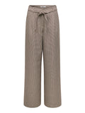 Only Pantalone Palazzo Donna 15376507 Pumice Stone Coffee - Avorio