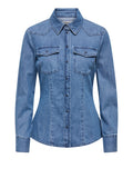 Only Camicia Jeans Onlolivia Donna 15377171 - Denim