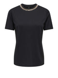 Only T-shirt Onlsanja Donna 15377518 Black - Nero