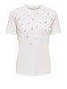 only t shirt onlsanja donna 15377518 cloud dancer bianco 168436273