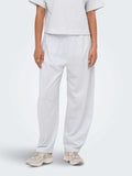 Only Pantalone Tuta Donna 15377590 Light Grey Melange - Grigio