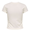 Only T-shirt Donna 15377620 Cloud Dancer - Bianco