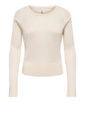 Only Pullover Donna 15378046 Birch - Avorio