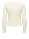 Only Cardigan Donna 15378089 Birch - Avorio