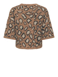 Only Pullover Donna 15378132 Cocoa Créme - Maculato